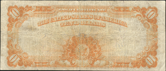 1922 $10 Star Fr# 1173* - VF