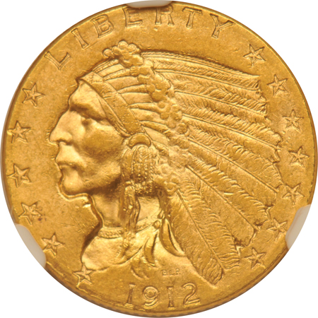 1908 and 1912, both NGC MS-62