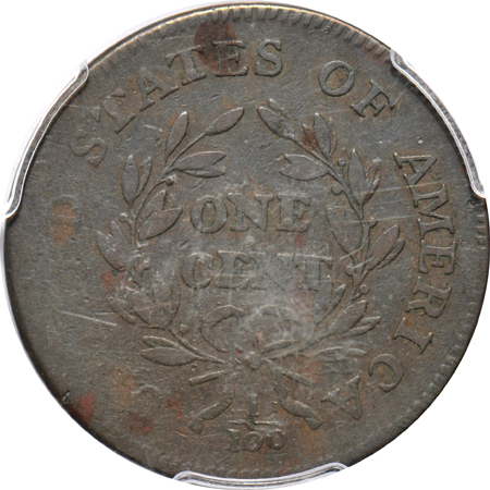 1797 Reverse of 1797, Stems PCGS VF-25