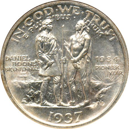 1937-S Boone NGC MS-66 Star