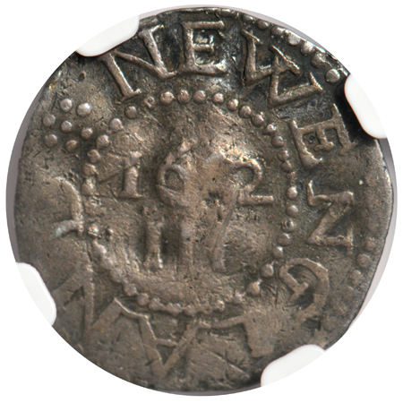 1652 Pine Tree 3P Without Pellets NGC VF details/damaged