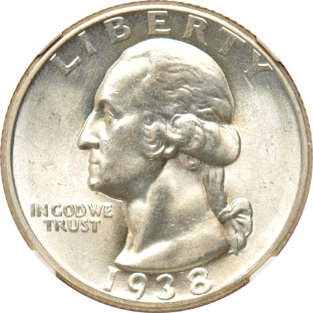 1936-S, 1938, and 1939-S, all NGC MS-66