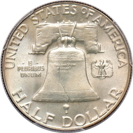 1952 MS-66FBL, and a 1954-D MS-65+FBL, both PCGS