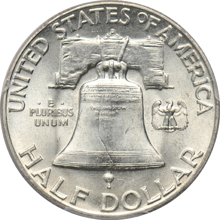 1949-D PCGS MS-65FBL, and a 1950-D PCGS MS-65