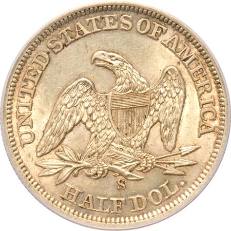1857-S PCGS MS-61