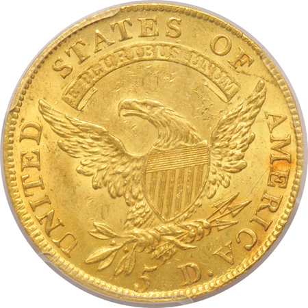 1811 Tall 5 PCGS MS-63