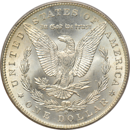 1898-O PCGS MS-66 (green label) CAC