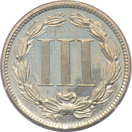 1885 PCGS MS-64 (rattler)