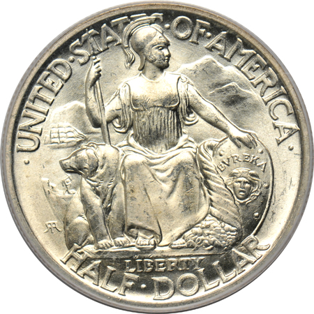 Six certified US silver commemorative half-dollars