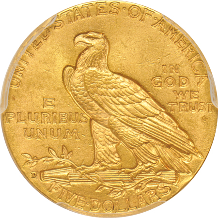 1909-D PCGS MS-64 (counterstamped "D")