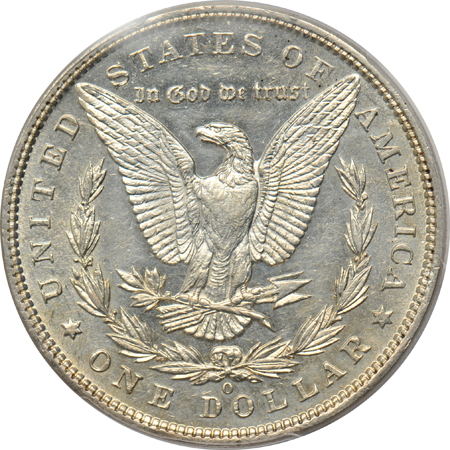1895-O PCGS AU details/filed rims