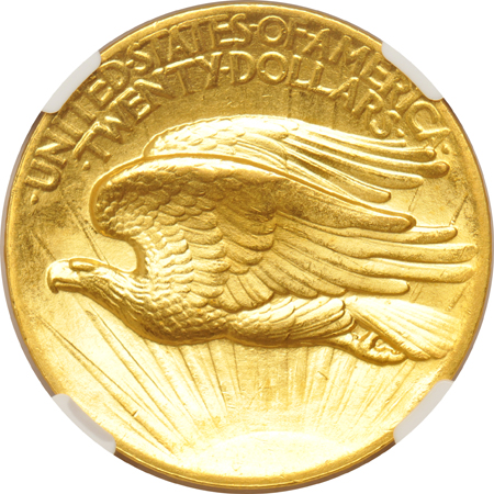 1907 High Relief-Flat Rim NGC MS-63