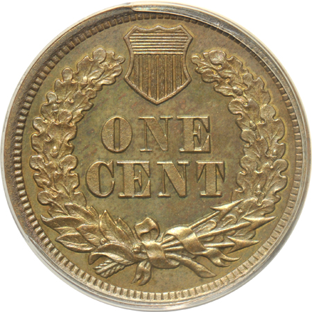 1864 J-355A PCGS PR-63BN CAC