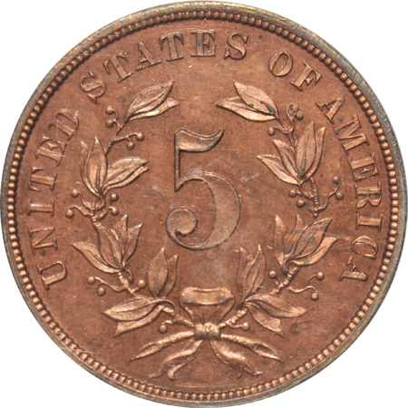 1866 J-468 PCGS PR-63RD
