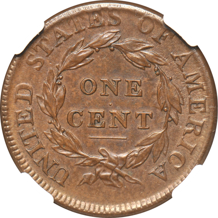 1812 NGC MS-62 BN