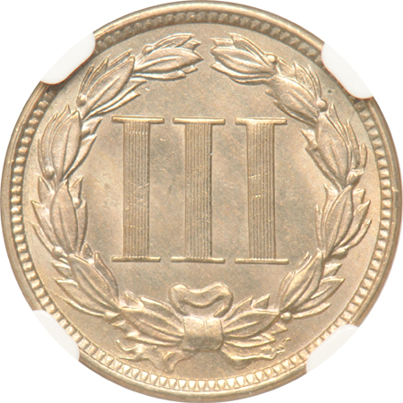 1870 NGC MS-64+ CAC