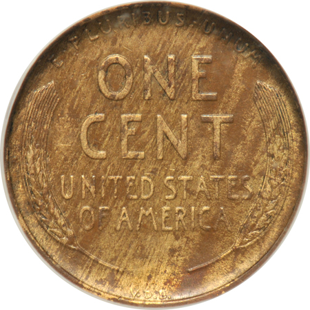 1909-S VDB Lincoln ICG AU-50/streaked alloy
