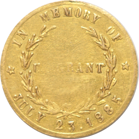 1885 Ulysses S Grant token