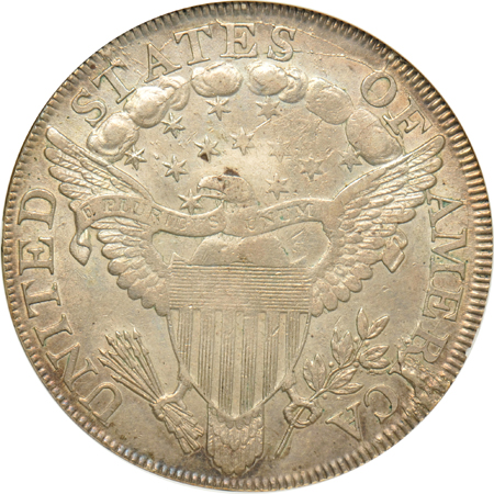 1799/8 13 Stars Reverse B-1 ANACS XF-45 details/cleaned
