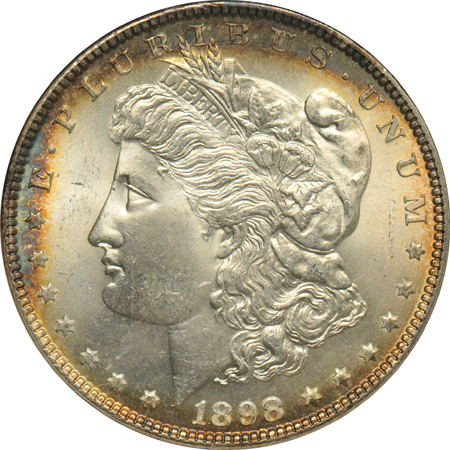 1878 7TF VAM-33, 1882, and 1898, all ANACS MS-65