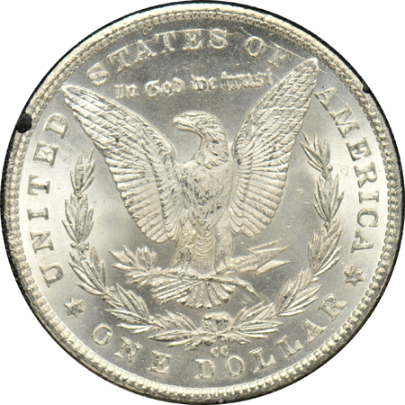 Four GSA Morgan dollars certified by NGC