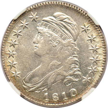 1810 AU-50, 1811 AU-53, and 1812 AU details/cleaned, all NGC