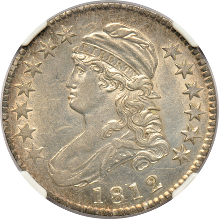 1810 AU-50, 1811 AU-53, and 1812 AU details/cleaned, all NGC