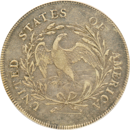 1796 Small Date, Small Letters B-1 ANACS VF-30 details/scratched