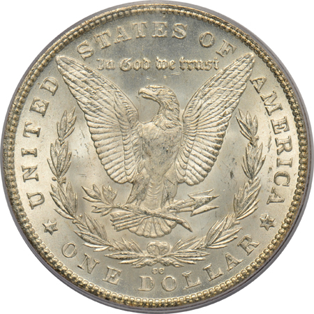 1880-CC and 1881-CC, both PCGS MS-65