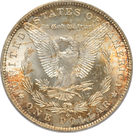 1887-O and 1887-S, both PCGS MS-64