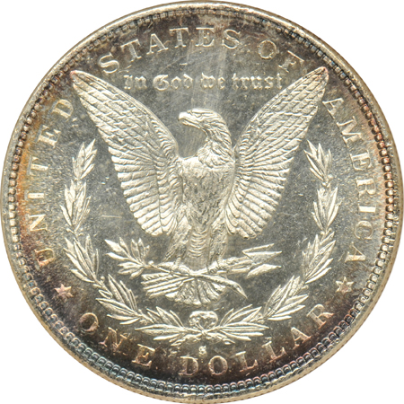 Two 1882-S, both NGC MS-64 DPL (no line)