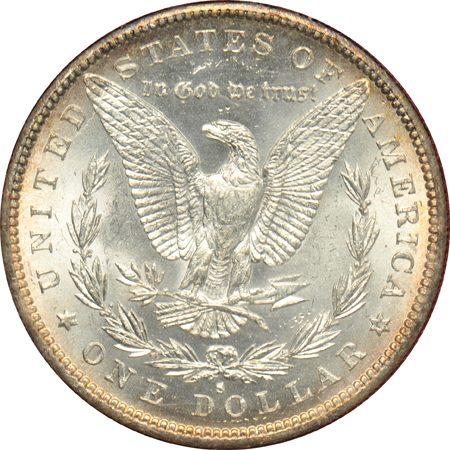 1889-S, 1891-S, and 1899-S, all from Redfield Collection, as described