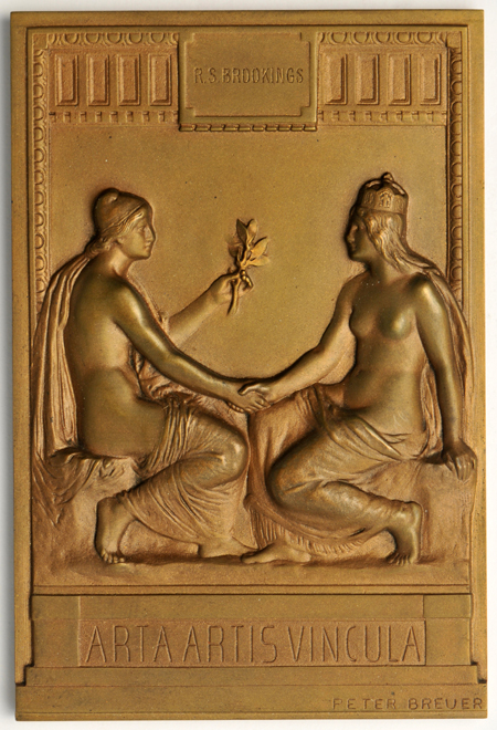 1904 World's Fair German Plaque with Box