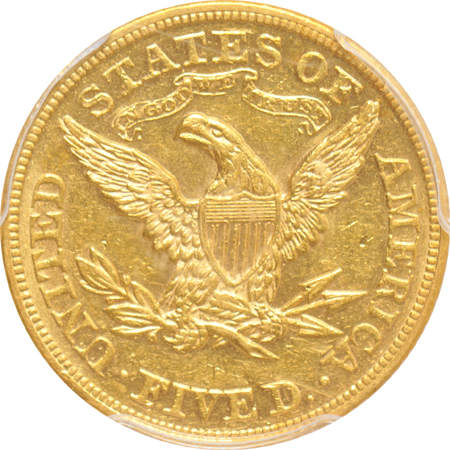1871 PCGS AU-55