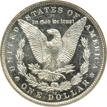 1882-CC NGC MS-63 DPL, 1883-CC PCGS MS-64+, and an 1884-CC NGC MS-64