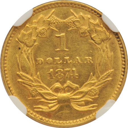 1874 NGC MS-62
