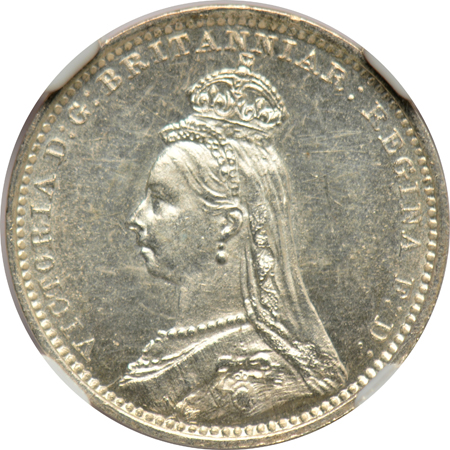Great Britain - 1902 Crown NGC PR-63 Matte, plus a 1888 4P, 3P, 2P, and 1P Maundy NGC MS-64