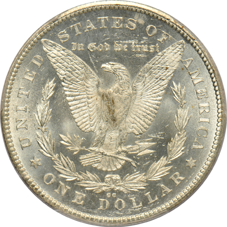 1878-CC MS-64, and an 1891-CC MS-62, both PCGS