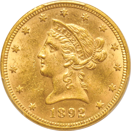 Two 1892 PCGS MS-62