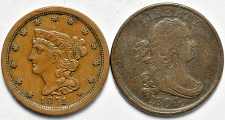Five half-cents