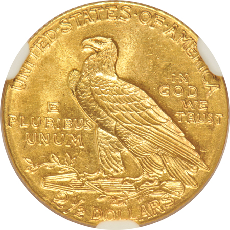 Three NGC certified quarter eagles