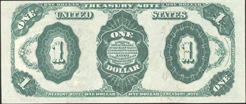 1891 $1 Fr# 350 - CU