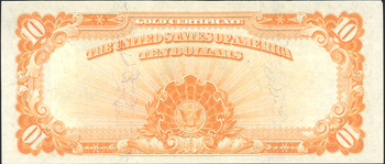 1922 $10 Fr# 1173 - AU