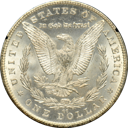 1881-CC GSA, and an 1884-CC GSA, both NGC MS-64+