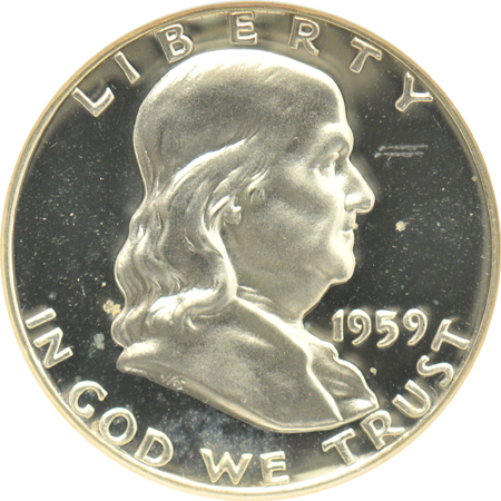1954 and 1959, both NGC PR-67 CAMEO
