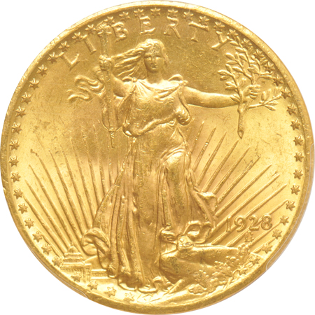 1908 No Motto and 1928, both PCGS MS-64