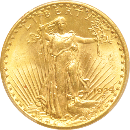 Two 1924 PCGS MS-64