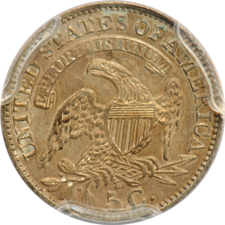 1831 half-dime AU-58, 1939 Walking Liberty half-dollar MS-64, and a 1902 Morgan silver dollar GENUINE, all PCGS