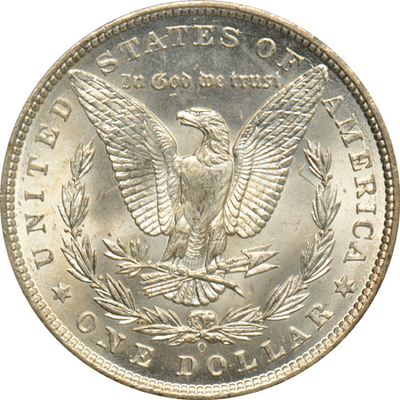 1899-O PCGS MS-66 (green label) CAC
