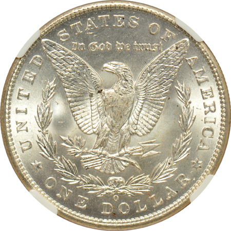 1898-O NGC MS-66+ CAC